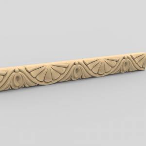 3D модель для ЧПУ  Багет 46