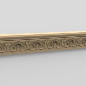 3D модель для ЧПУ  Багет 50