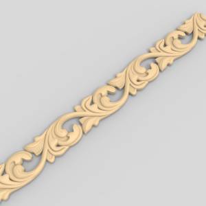 3D модель для ЧПУ  Багет 53