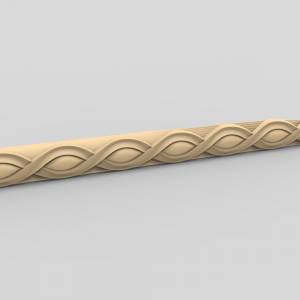 3D ЧПУ модель Багет 57