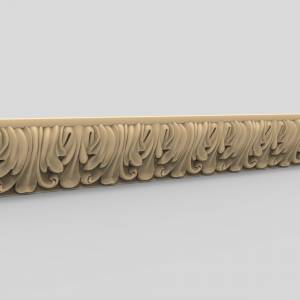 3D модель для станка с ЧПУ  Багет 58