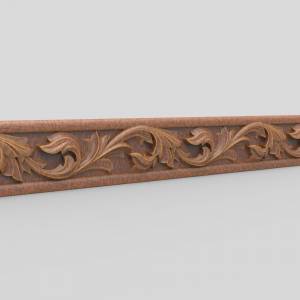 3D ЧПУ модель Багет 60