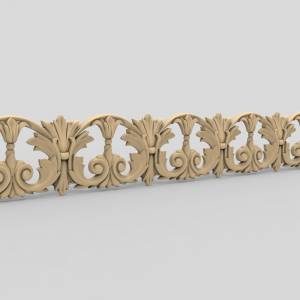 3D модель Багет 64