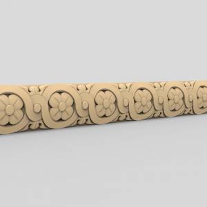 3D модель для ЧПУ  Багет 65