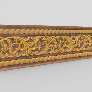 3D ЧПУ модель Багет 69