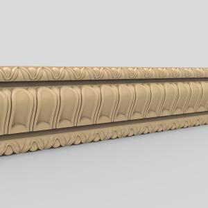 3D модель для станка с ЧПУ  Багет 79