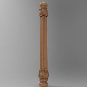 3D  модель Балясина 43