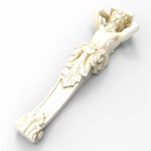 3D  модель Кариатида атлант5