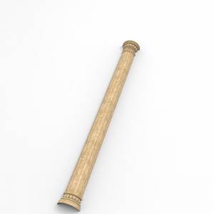 3D  модель Полуколона