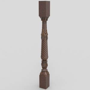 3D модель для ЧПУ  Балясина