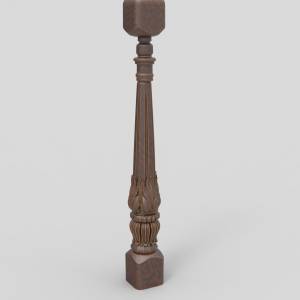 3D модель для ЧПУ  Балясина