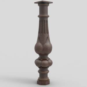 3D модель для ЧПУ  Балясина