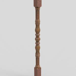 3D модель для станка с ЧПУ  Балясина