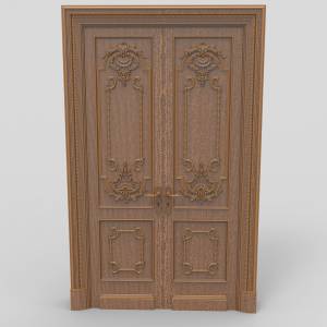 3D модель для ЧПУ  Дверь 11