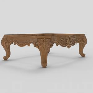 3д модель Пуф