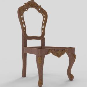 3д модель Стул 23