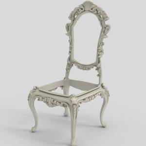 3д модель Стул обеденный 3