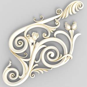 3д модель Декор для перил