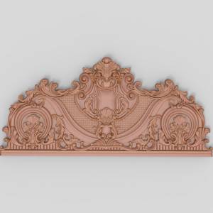 Купить 3D модель Спинка для кровати 7