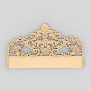 3D модель для ЧПУ  Спинка для кровати 15