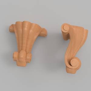 3D модель Ножка 39