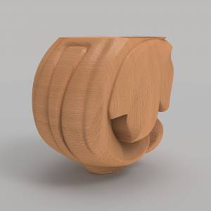 3D модель Ножка 40
