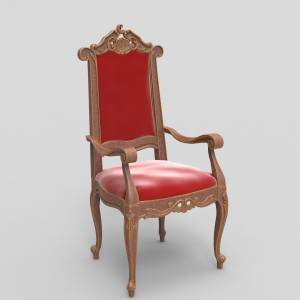 3D модель для станка с ЧПУ  Стул 4