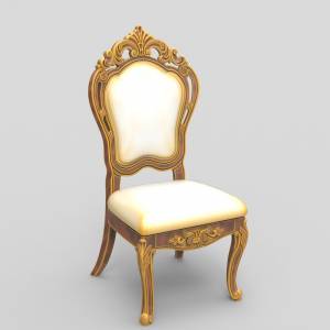 3D модель для ЧПУ  Стул 8