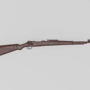 3D ЧПУ модель Кар98 часть 2