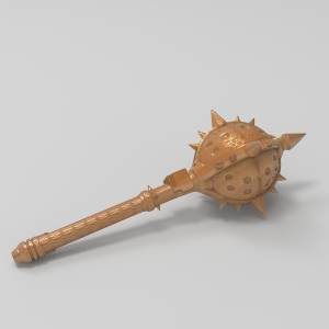 3D ЧПУ модель Булава большая