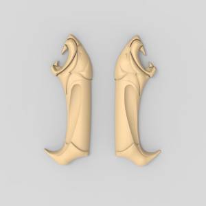 3D ЧПУ модель Рукоять 5