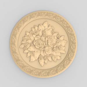 3D модель Светой в обрамлении