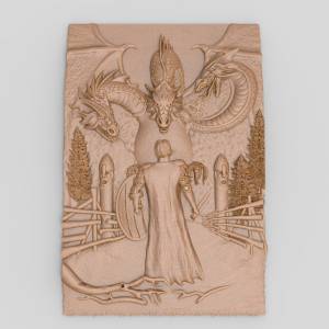 3D модель для станка с ЧПУ  Калинов