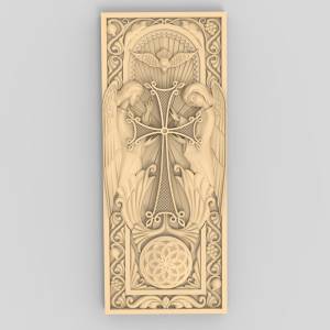 3D ЧПУ модель Хачкар