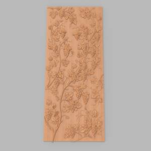 Модель в формате стл  - Виноградное панно