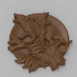 3D модель для ЧПУ   - Опоссум