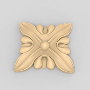 3D модель для ЧПУ  Розетка резная 36