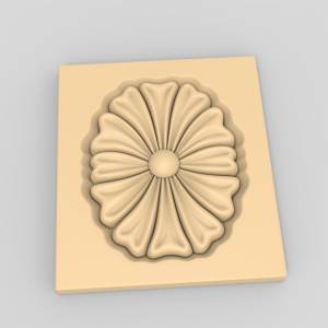 Купить ЧПУ модель Розетка резная 39