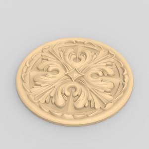 3D модель Розетка резная 58