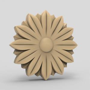 Купить ЧПУ модель Розетка резная 62