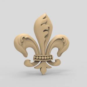 3D модель для станка с ЧПУ  Розетка резная 71