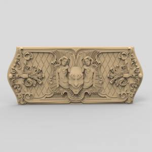 3D модель Нарды Резные 3