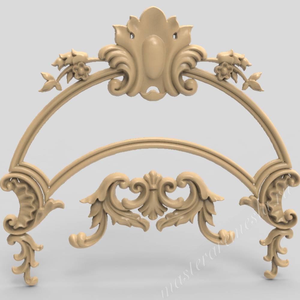 3d модель декора