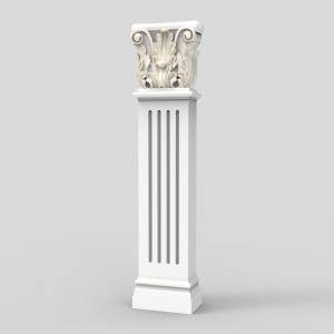 3D модель для станка с ЧПУ  Пилястра17