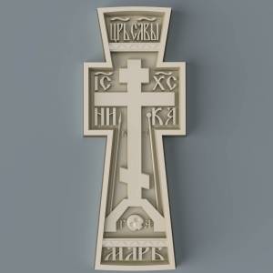 Крест резной 13