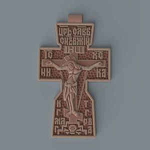 Крестик нательный 3