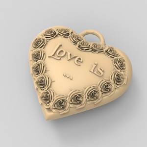 Кулон "Сердечко" 2
