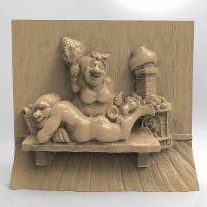 В баньке Панно2