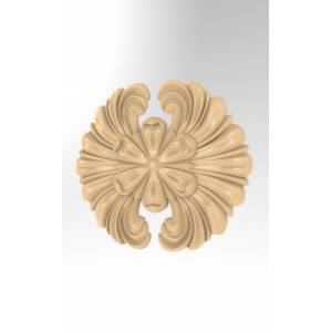 Цветок резной