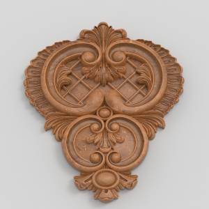 Декор дверной 10